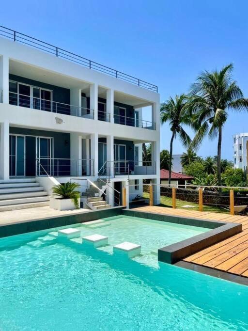 Appartement Viue Encuentro, Infinity Pool And A/C à Cabarete Extérieur photo